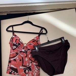 Speedo a Tankini with adjustable straps